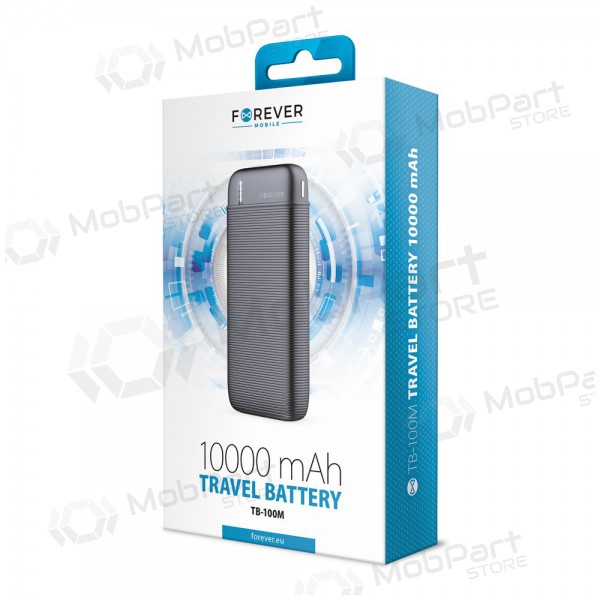 Portable charger / power bank Power Bank Forever TB-100M 10000mAh (black)