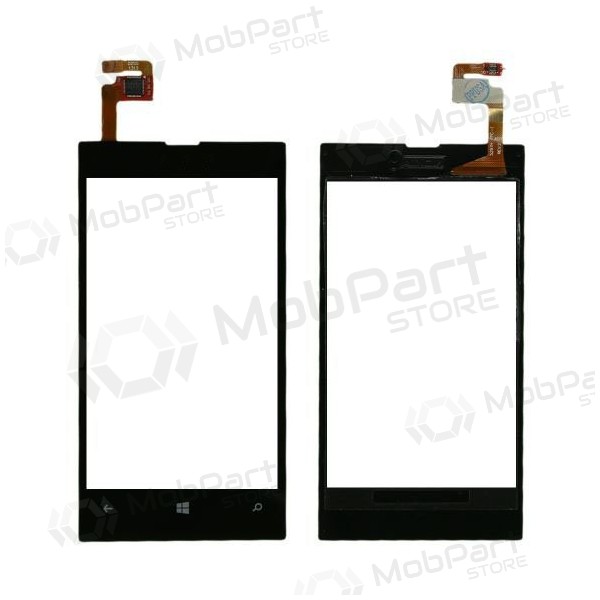Nokia Lumia 520 / Lumia 525 / Lumia 526 touchscreen (black) (without frame) Nokia Lumia 520 / Lumia 525 / Lumia 526 touchscreen (black) (without frame)