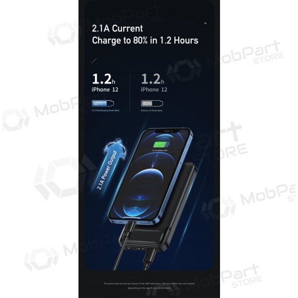 Portable charger / power bank Power Bank Awei P5K 5V/2.1A 10000mAh black