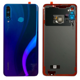 Huawei P30 Lite / P30 Lite New Edition 2020 48MP back / rear cover (Peacock Blue) (used grade A, original)
