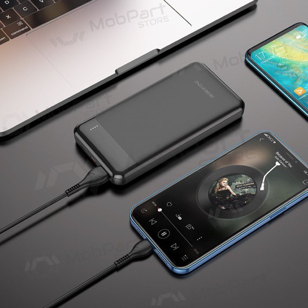 Portable charger / power bank Power Bank Borofone BJ19 Type-C PD 20W+Quick Charge 3.0 10000mAh black Portable charger / power bank Power Bank Borofone BJ19 Type-C PD 20W+Quick Charge 3.0 10000mAh black