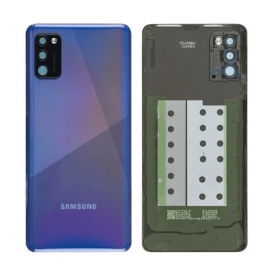 Samsung A415 Galaxy A41 2020 back / rear cover (blue) (used grade C, original)