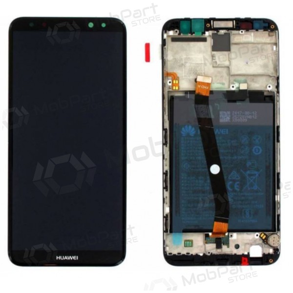 Huawei Mate 10 Lite screen (black) (with frame and battery) (service pack) (original)