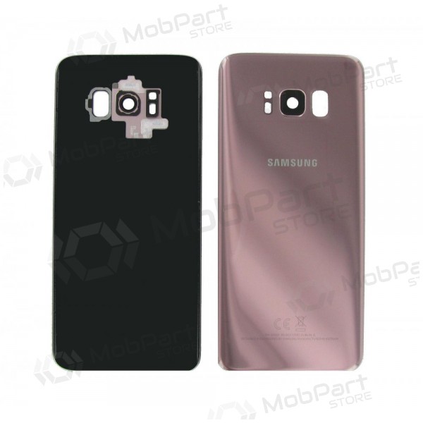 Samsung G955F Galaxy S8 Plus back / rear cover pink (rose pink) (used grade C, original)
