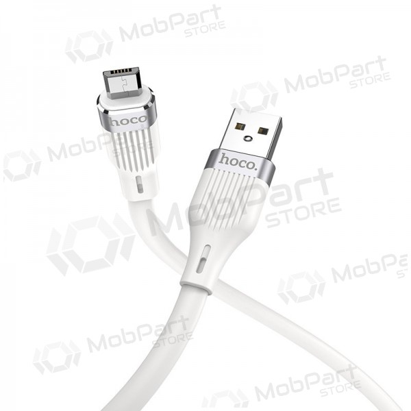 USB cable HOCO U72 lightning 1.2m silicone white