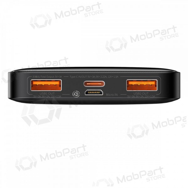 Portable charger / power bank Power Bank Baseus Bipow 20W 10000mAh + MicroUSB 0.25m black PPBD050301