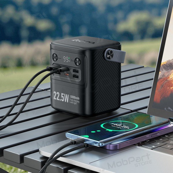 Portable charger / power bank Power Bank Hoco J152 22.5W+PD20W 80000mAh black