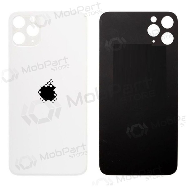 Apple iPhone 11 Pro back / rear cover (silver) (bigger hole for camera)