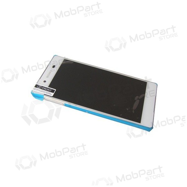 Sony Xperia Z3+ E6533 / Xperia Z3+ E6553 / Xperia Z4 screen (white) (with frame) (service pack) (original)