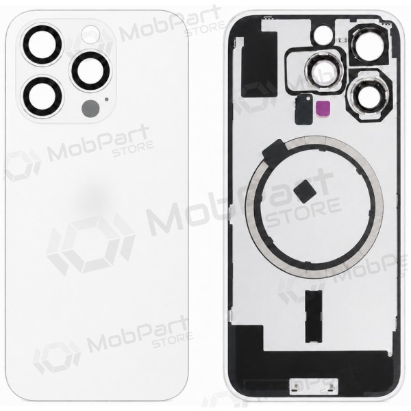 Apple iPhone 16 Pro back cover - (white) (Premium)