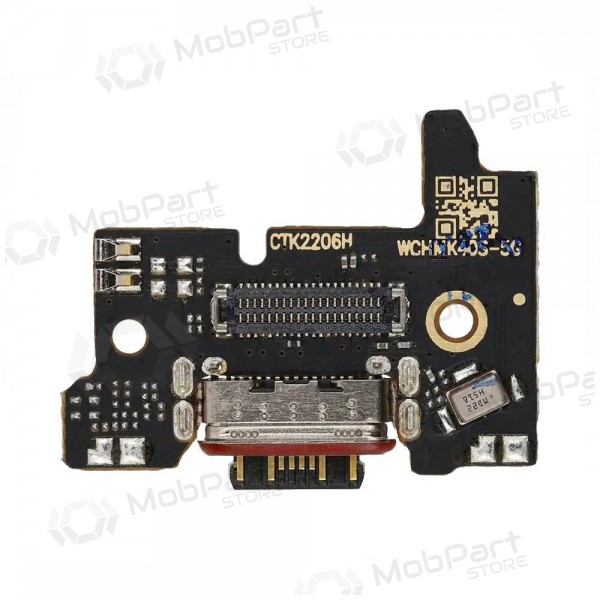 Xiaomi Poco F4 5G charging dock port and microphone flex (service pack) (original)