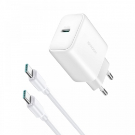 Charger Joyroom JR-TCF24 USB-C PD30W + USB-C to USB-C cable 1.0m white