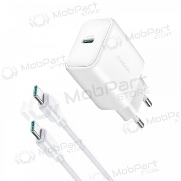 Charger Joyroom JR-TCF24 USB-C PD30W + USB-C to USB-C cable 1.0m white