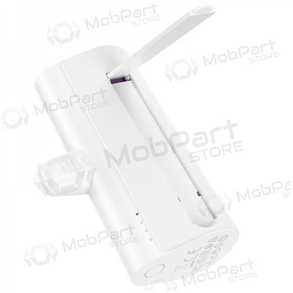 Portable charger / power bank Power Bank Borofone BJ35 Lightning 5000mAh white