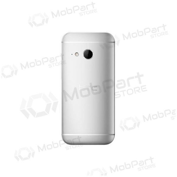 HTC One Mini 2 (M8 mini) back / rear cover (silver) (used grade A, original)