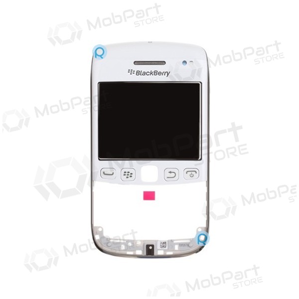 BlackBerry 9790 touchscreen su priekiniu rėmeliu and garsiakalbiu (white) (used, original)