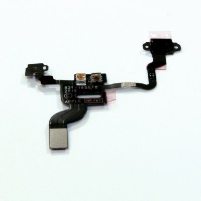 Apple iPhone 4 on / off (įjungimo), apšvietimo daviklio and mikrofono flex (used, original)