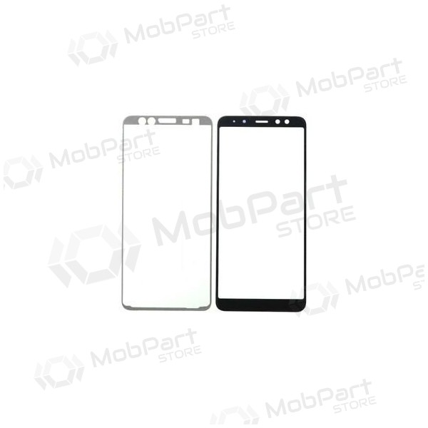 Samsung A530 Galaxy A8 2018 Screen glass (black) (for screen refurbishing)