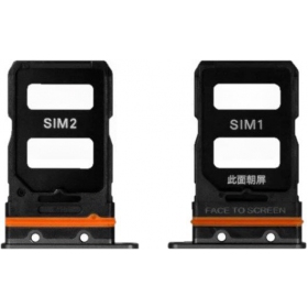 Xiaomi 12 / 12X SIM card holder (black)