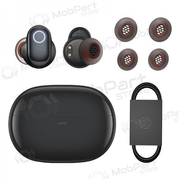 Wireless headset / handsfree Baseus Bowie WM05 NGTW200001 (black) Wireless headset / handsfree Baseus Bowie WM05 NGTW200001 (black)