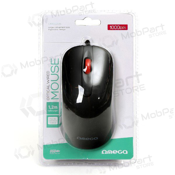 Mouse OMEGA OM-520 laidinė (black)