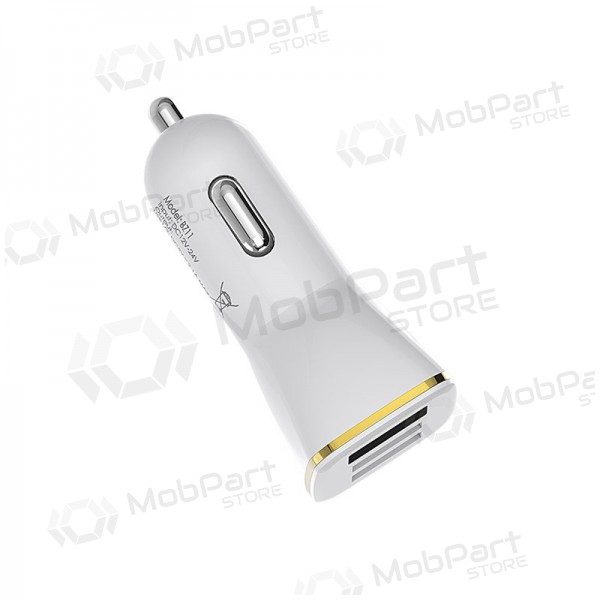Charger automobilinis Borofone BZ11 x 2 USB (2.1A) (black)