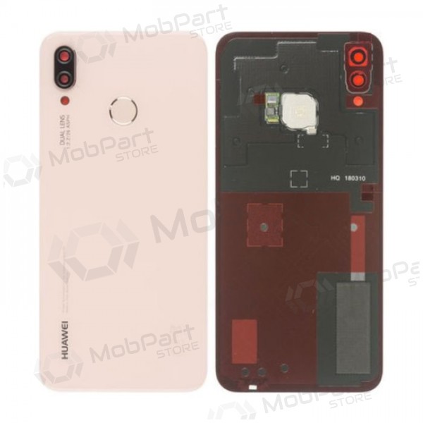 Huawei P20 Lite back / rear cover pink (Sakura Pink) (used grade C, original)