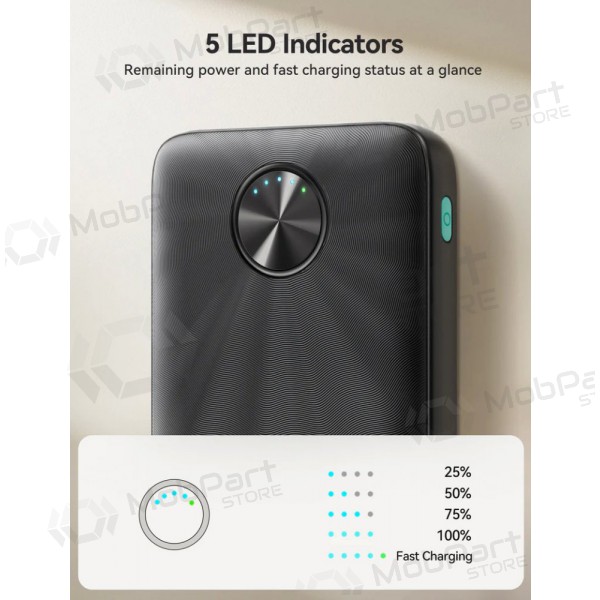 Portable charger / power bank Power Bank Joyroom JR-PBF15 22.5W 10000mAh black