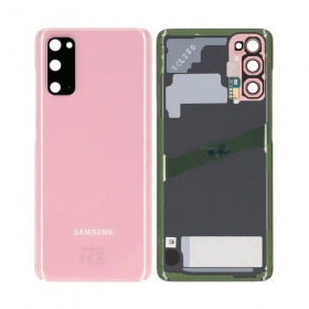 Samsung G981F / G980 Galaxy S20 back / rear cover pink (Cloud Pink) (used grade C, original)