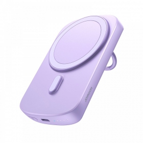 Portable charger / power bank Power Bank Joyroom JR-W030 20W Magnetic Wireless 6000mAh violetinė