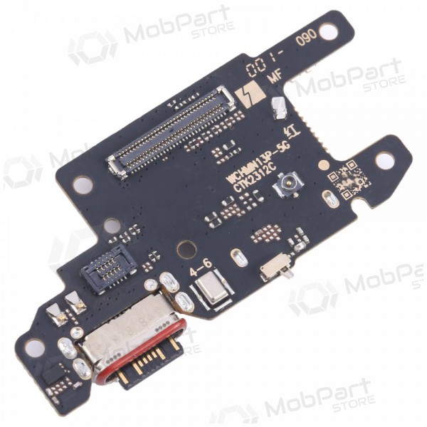 Xiaomi Redmi Note 13 Pro 5G, Poco X6 5G charging dock port and microphone flex (service pack) (original)
