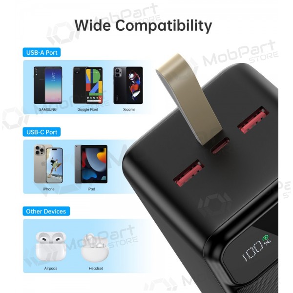 Portable charger / power bank Power Bank Choetech B732 22.5W 50000mAh black