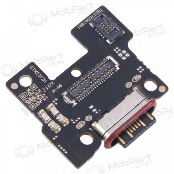 Xiaomi Redmi Note 13 Pro+ 5G charging dock port and microphone flex (service pack) (original)