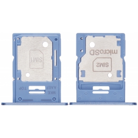 Samsung Galaxy A15 5G SIM card holder (blue) - (service pack) - (original)