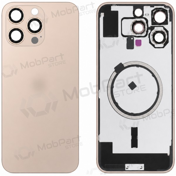 Apple iPhone 16 Pro Max back cover (gold) (Premium)