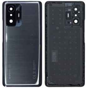 Xiaomi 11T / 11T Pro back / rear cover (black) (original) (service pack)