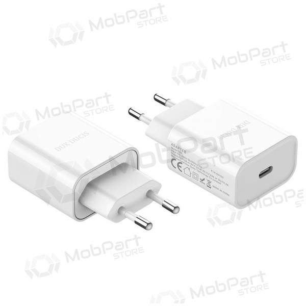 Charger Dux Ducis C50 PD 20W Quick Charge (white)
