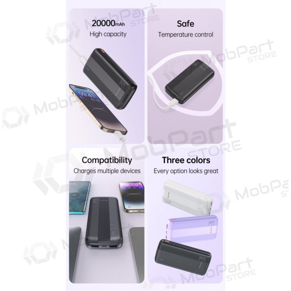 Portable charger / power bank Power Bank Awei P19K 5V/2.4A 20000mAh black