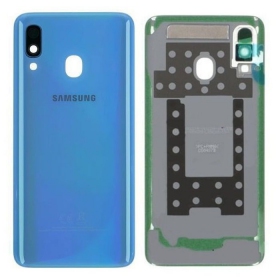 Samsung A405 Galaxy A40 2019 back / rear cover (blue) (used grade B, original)