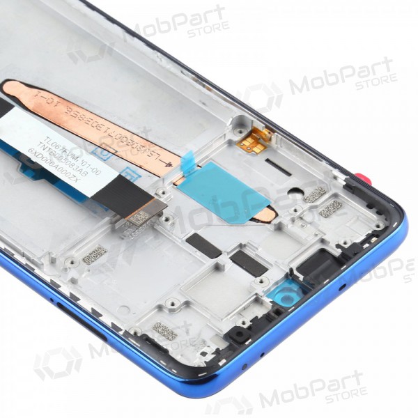 Xiaomi Poco X3 / X3 NFC screen (blue) (with frame) (service pack) (original) Xiaomi Poco X3 / X3 NFC screen (blue) (with frame) (service pack) (original)