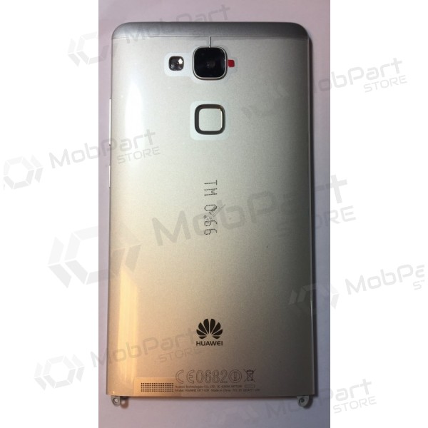 Huawei Mate 7 back / rear cover (silver) (used grade C, original)