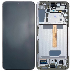Samsung Galaxy S22+ screen (violet) (with frame) (original)