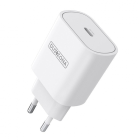Charger buitinis DUZZONA T6 PD25W Type-C white