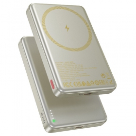 Portable charger / power bank Power Bank Hoco Q26A PD20W Magnetic 10000mAh gold