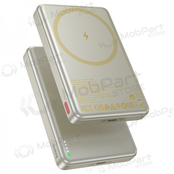 Portable charger / power bank Power Bank Hoco Q26A PD20W Magnetic 10000mAh gold