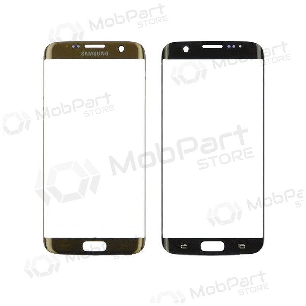 Samsung G935F Galaxy S7 Edge Screen glass (gold) (for screen refurbishing)