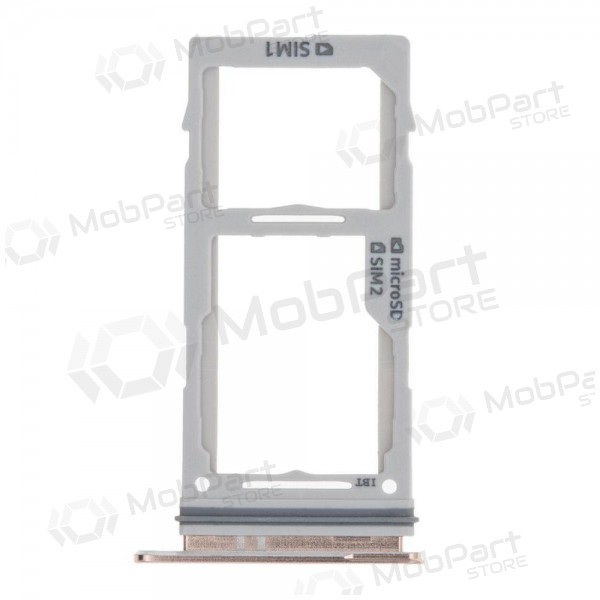 Samsung Galaxy S10e / S10 / S10 Plus DUAL SIM card holder white (Ceramic White)