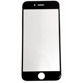 Apple iPhone 6S Screen glass (black) (for screen refurbishing)
