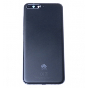 Huawei Y6 2018 back / rear cover (black) (used grade C, original)