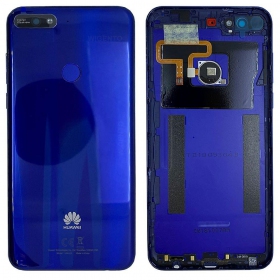 Huawei Y7 2018 back / rear cover (blue) (used grade B, original)